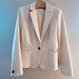 Classic Cream Blazer - Banana Republic